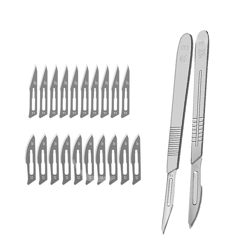 Carbon Steel Carving Metal Scalpel handle 11# 23#