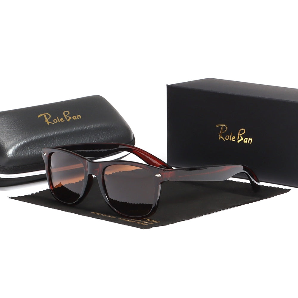 Polarized Sunglasses Women Men Luxury Brand Rivet Sun Glasses  UV400 Oculos De Sol