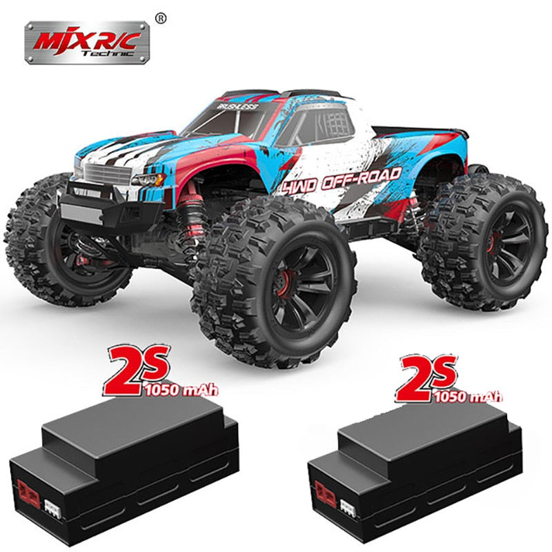 MJX Hyper Go 16208 16210 Remote Control 2.4G 1/16 Brushless RC Hobby Car Vehicle 68KMH High-Speed Off-Road Truck