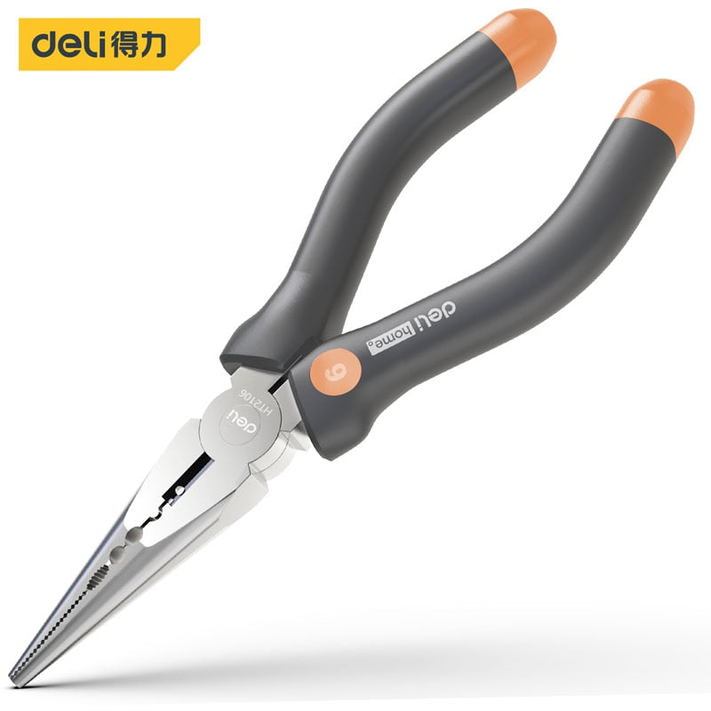 High Carbon Steel Hammer TPR Non-slip Handle, Pliers, Wrench, Knife, and measuring tape