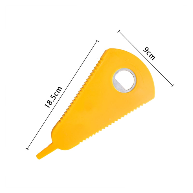 Can Opener Adjustable Stainless Steel Non-Slip Multifunction Manual Jar Bottle Opener