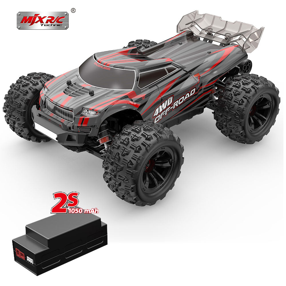 MJX Hyper Go 16208 16210 Remote Control 2.4G 1/16 Brushless RC Hobby Car Vehicle 68KMH High-Speed Off-Road Truck