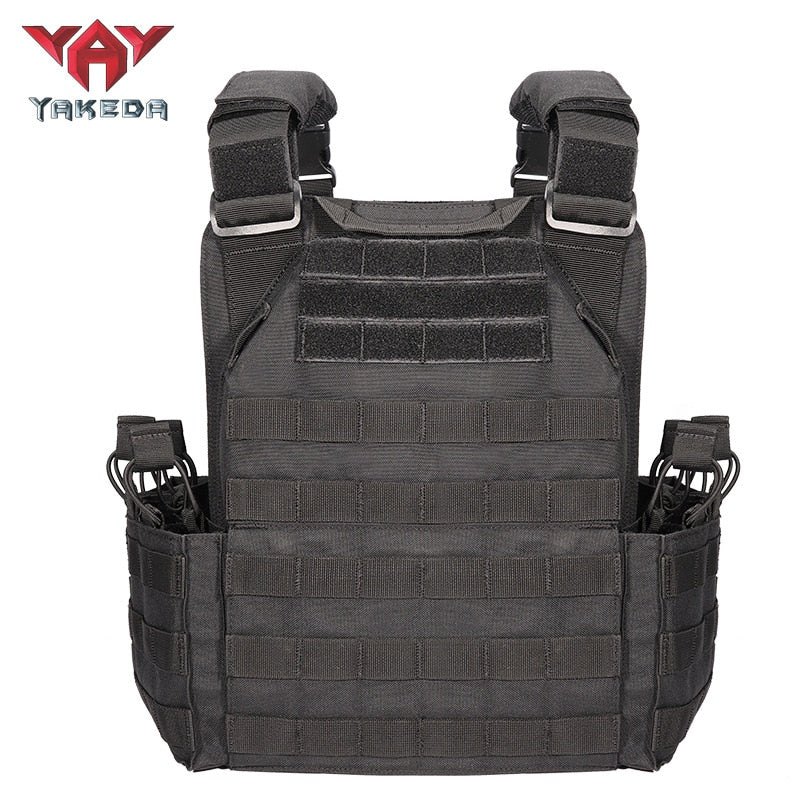 1000D Nylon Plate Carrier Tactical Vest Outdoor Hunting Protective Adjustable MODULAR Vest (AirSoft)