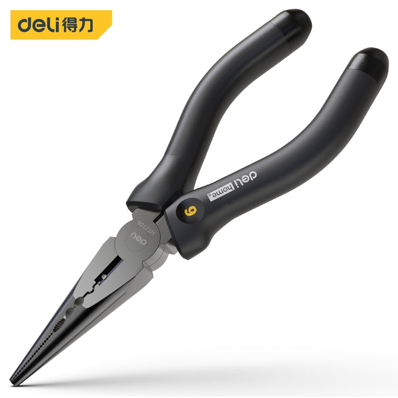 High Carbon Steel Hammer TPR Non-slip Handle, Pliers, Wrench, Knife, and measuring tape
