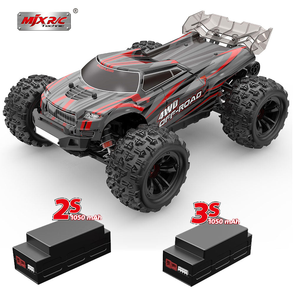 MJX Hyper Go 16208 16210 Remote Control 2.4G 1/16 Brushless RC Hobby Car Vehicle 68KMH High-Speed Off-Road Truck