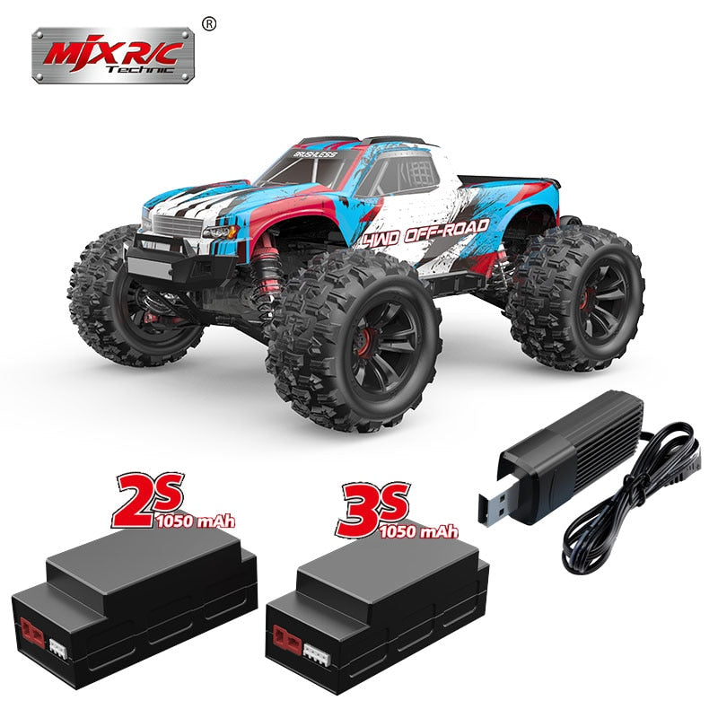 MJX Hyper Go 16208 16210 Remote Control 2.4G 1/16 Brushless RC Hobby Car Vehicle 68KMH High-Speed Off-Road Truck