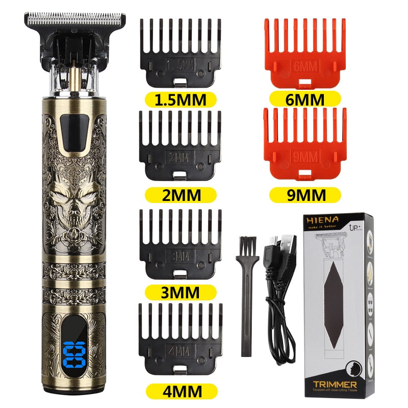 T9 USB Electric Hair Cutting Machine Rechargeable New Hair Clipper Man Shaver Trimmer For Men Barber Professional Beard Trimmer