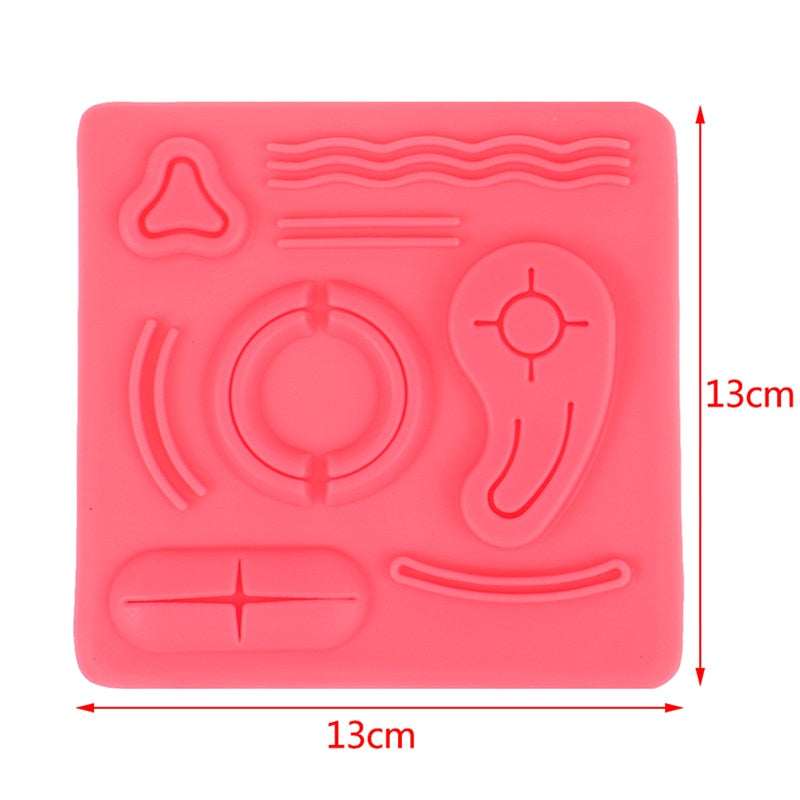 Medical Student Suturing Pad Laparoscopic Simulation Stitching