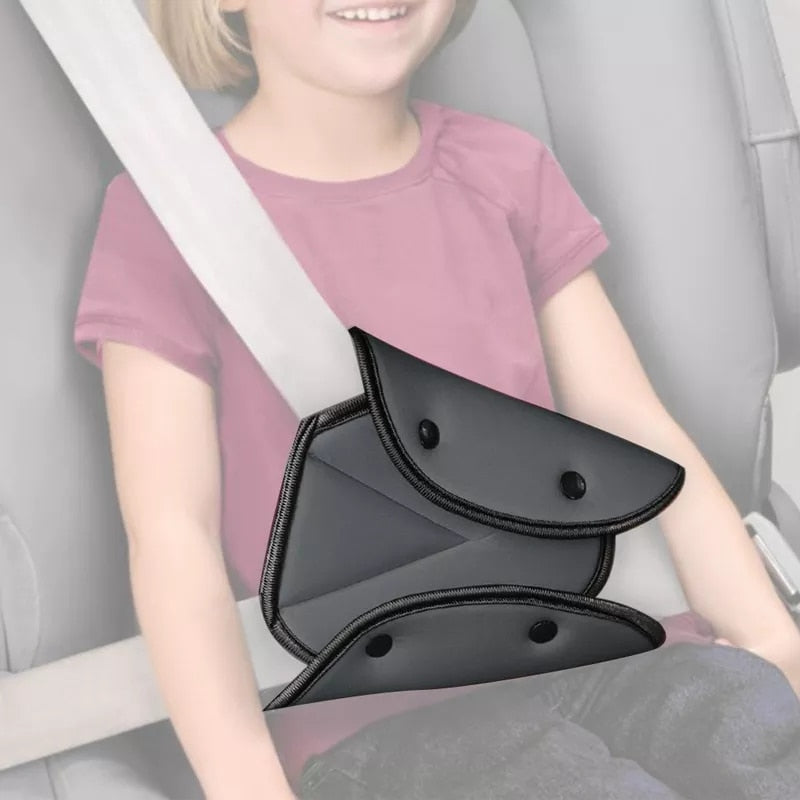 Child Seat Belt Positioner Holder. Adjusts Over the Shoulder to Protect your Child.