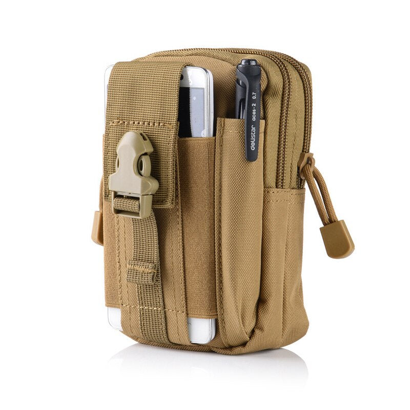 Molle Tactical Pouch Military Belt Waist Bags Outdoor Phone Travel Camping Pouches Case Pocket EDC Sports Army Camo Hunting Bag