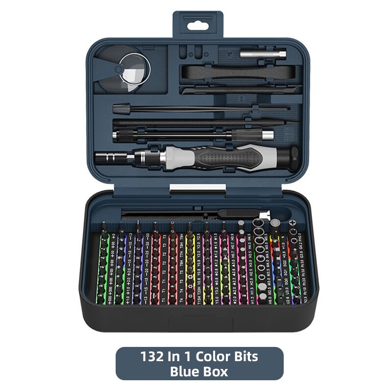 ONENUM Precision Screwdriver Set 25/39/63/130/132/145/170 In 1 Phillips Screw Bits Non-slip Handle Combinational Kit Repair Tool