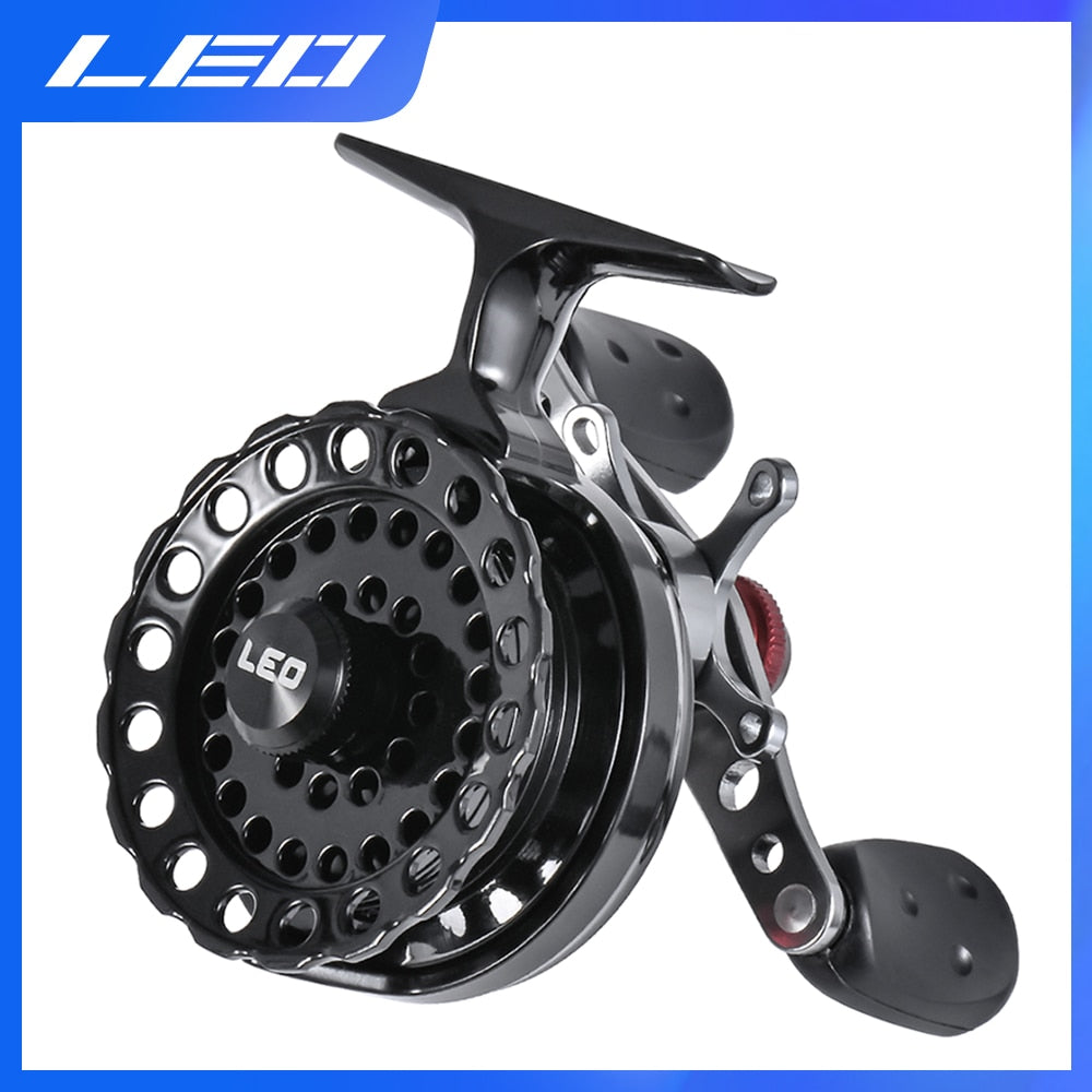 LEOFISHING Professional Coil Spinning Ice Reels Fishing Goods 4 + 1BB 2.6:1 for Fishing Rods Max Power 18KG Fishing Accessories