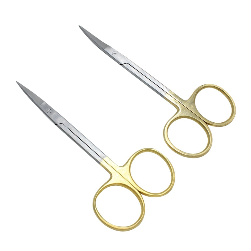 Stainless Steel Straight Curved Hemostatic Forceps