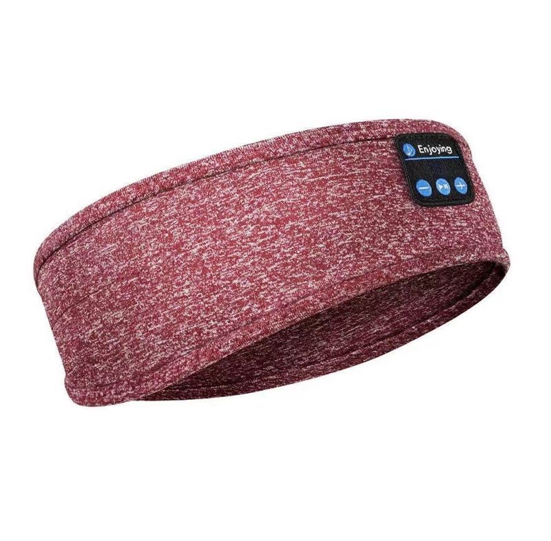 Bluetooth Headband Soft Elastic Comfortable to sleep listen to Wireless Music can be used Head/ Eye Mask