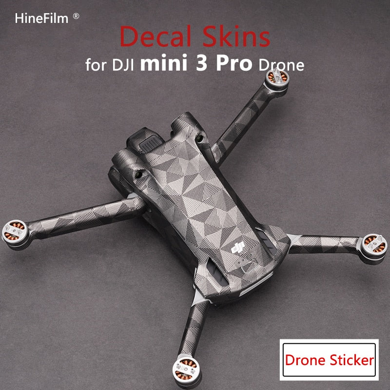 DJI Mini 3 Pro Drone Premium Decal for DJI Mini3 Pro. . Anti Scratch Cover Protector.
