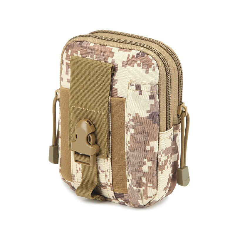 Molle Tactical Pouch Military Belt Waist Bags Outdoor Phone Travel Camping Pouches Case Pocket EDC Sports Army Camo Hunting Bag