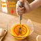 Stainless Steel Hand Held Semi Automatic  Whisk to Beat Eggs.
