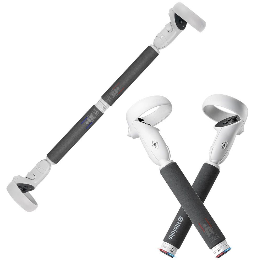 VR Controllers Long Stick Handle Dual for Oculus Quest 2