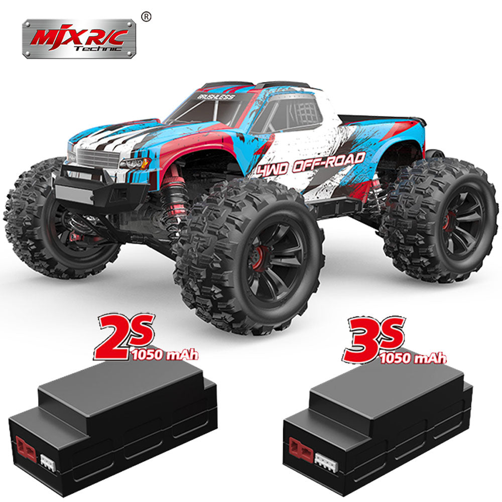 MJX Hyper Go 16208 16210 Remote Control 2.4G 1/16 Brushless RC Hobby Car Vehicle 68KMH High-Speed Off-Road Truck