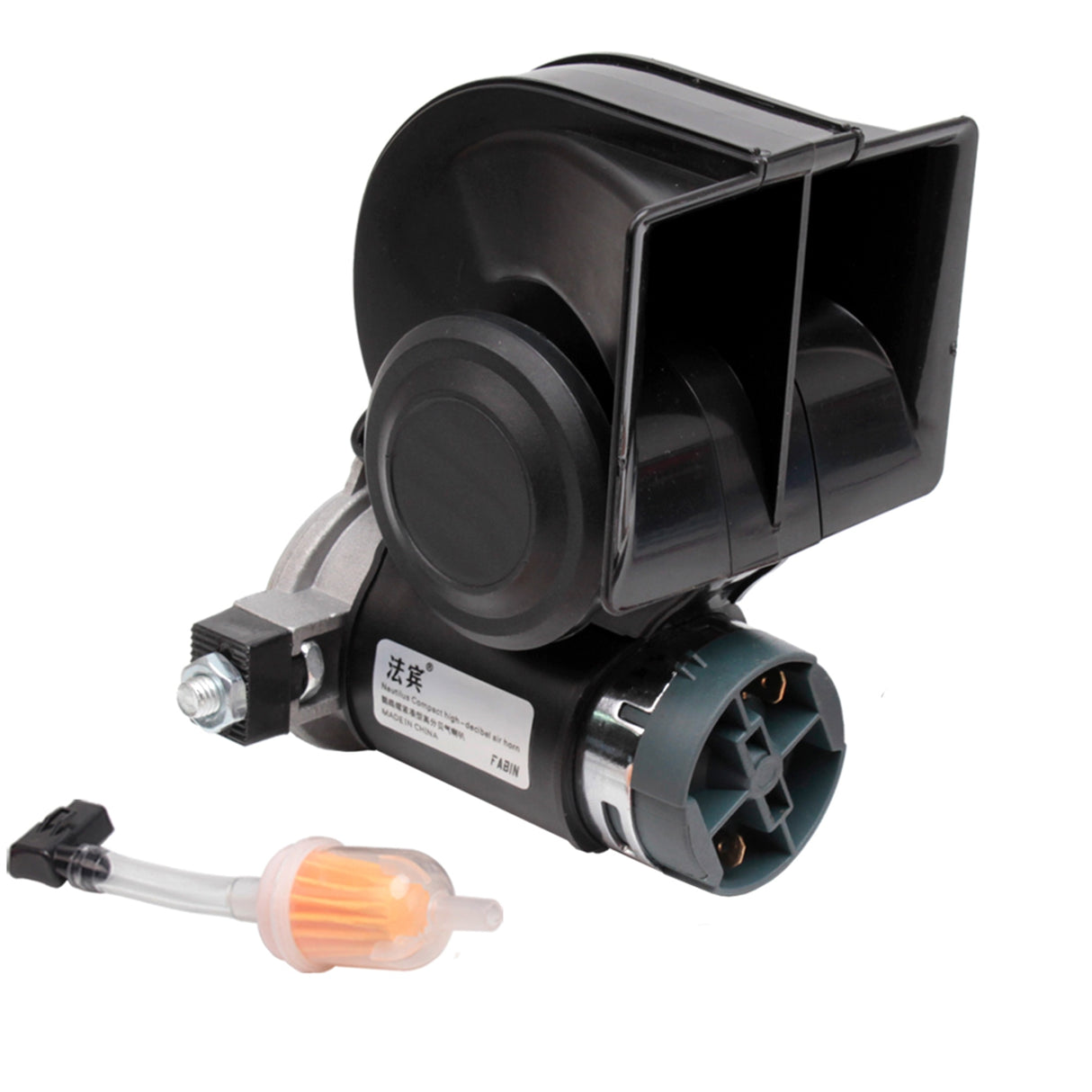 FARBIN Snail Air Horn With Compressor Relay Harness 12V 150db Super Loud Dual Tone Car Horn For Truck Motorcycle Car