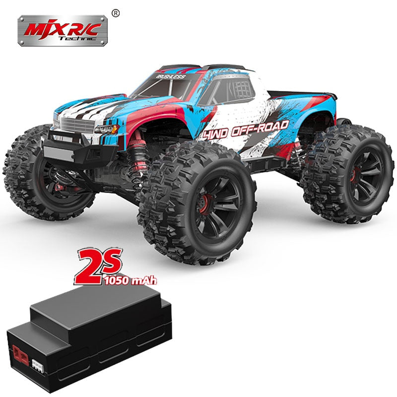 MJX Hyper Go 16208 16210 Remote Control 2.4G 1/16 Brushless RC Hobby Car Vehicle 68KMH High-Speed Off-Road Truck