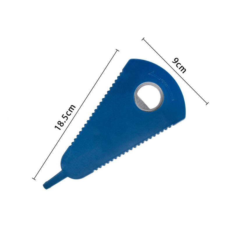 Can Opener Adjustable Stainless Steel Non-Slip Multifunction Manual Jar Bottle Opener