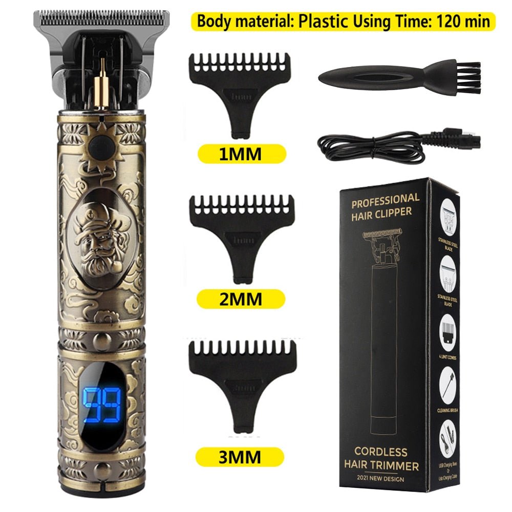 T9 USB Electric Hair Cutting Machine Rechargeable New Hair Clipper Man Shaver Trimmer For Men Barber Professional Beard Trimmer