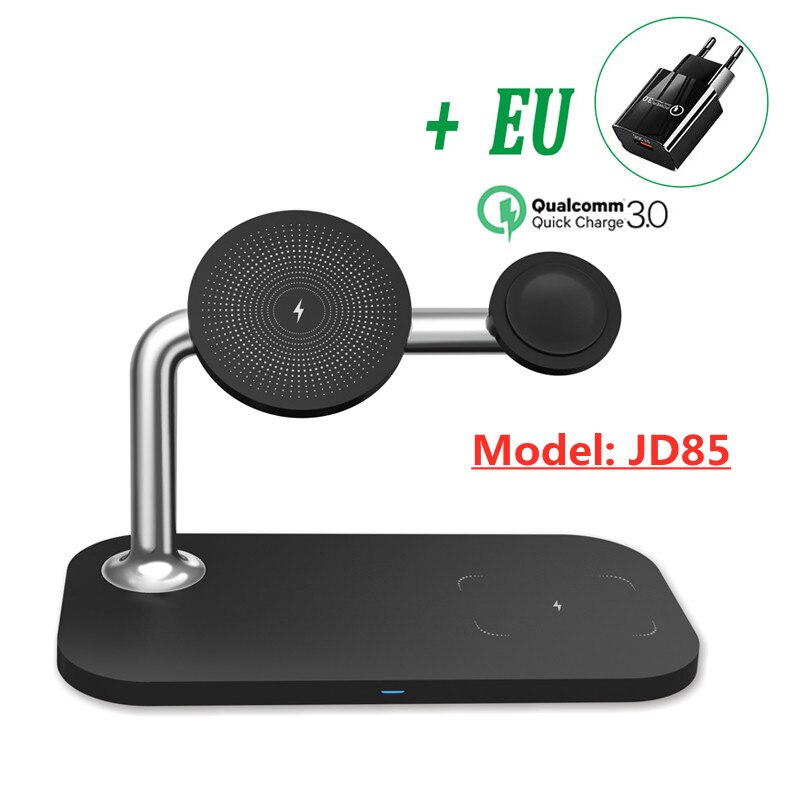 30W 3 in 1 Magnetic Wireless Charger Stand For iPhone 13 12 Pro Max Apple Watch Macsafe Fast Charging for Airpods iWatch 7 6