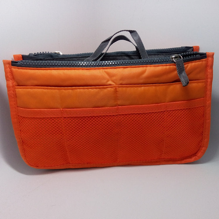 ladies nylon travel Organizer, can be inserted in a purse or handbag