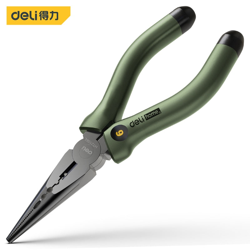 High Carbon Steel Hammer TPR Non-slip Handle, Pliers, Wrench, Knife, and measuring tape
