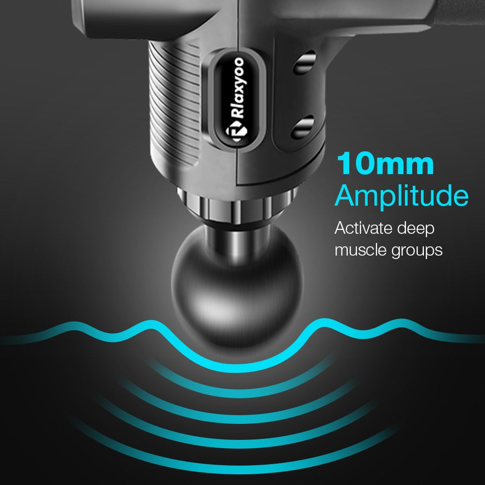 High frequency Massage Gun Relaxation Electric Massager with Portable Bag