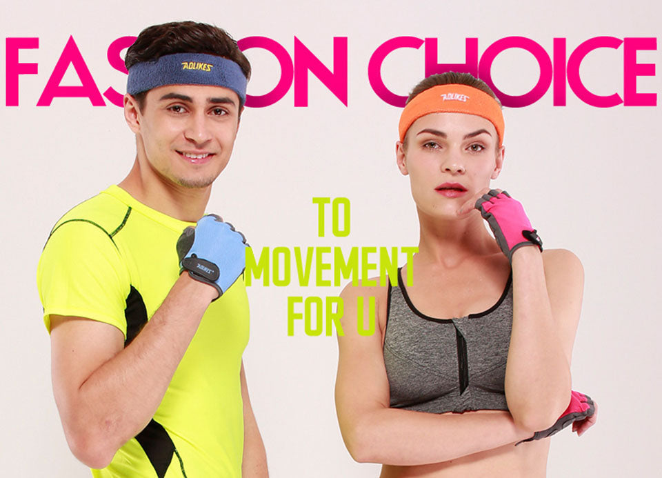 AOLIKES 1PCS High Quality Cotton Sweat Headband