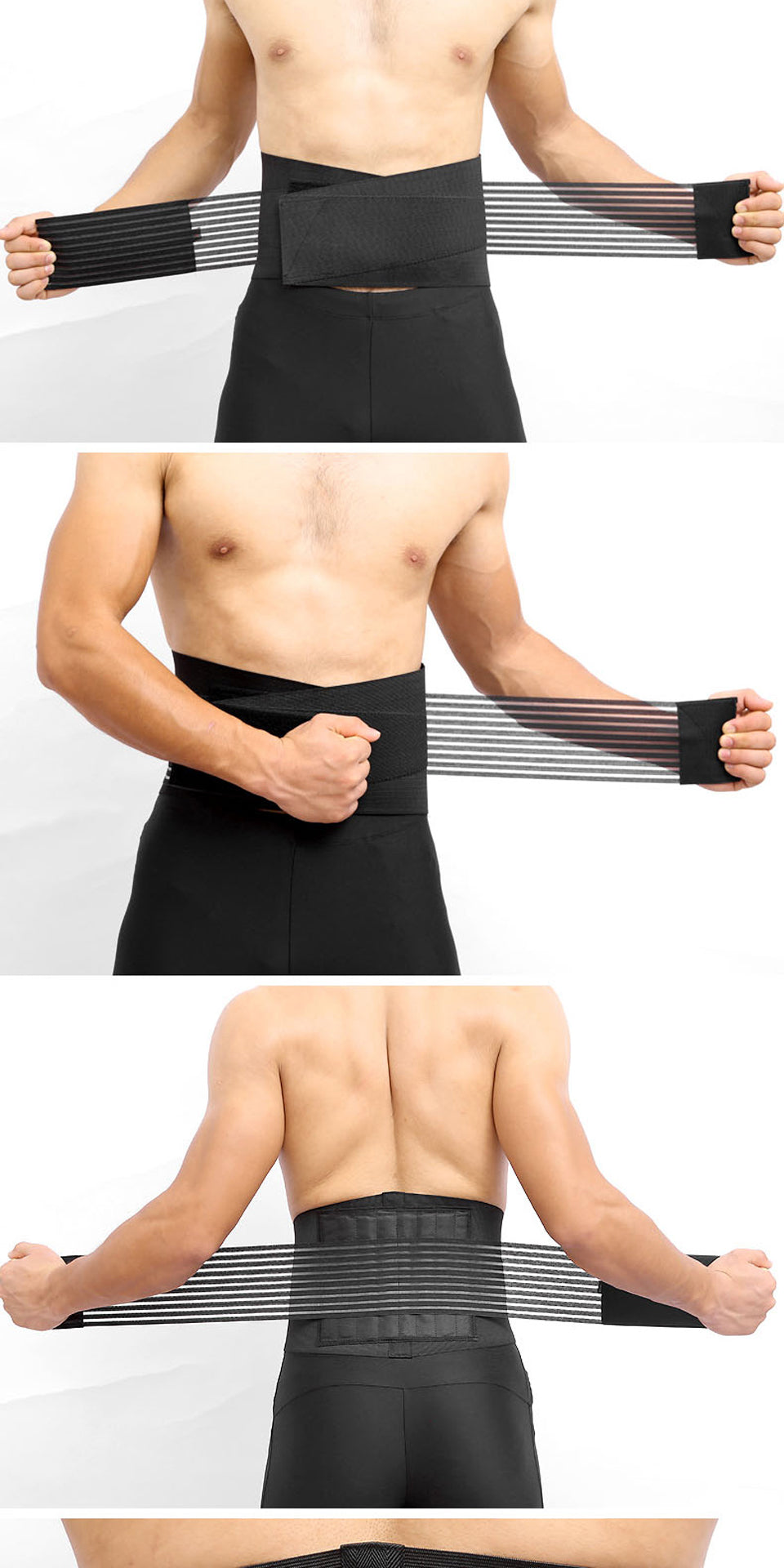 AOLIKES 1PCS Lumbar Support Waist/ Back Pain