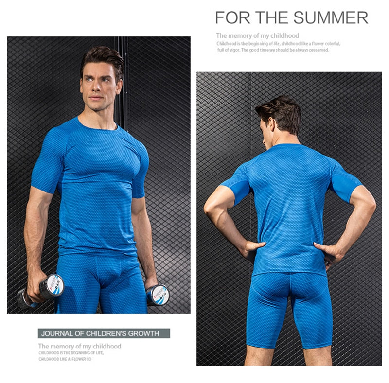 Compression Quick Dry Breathable Gym Shirt