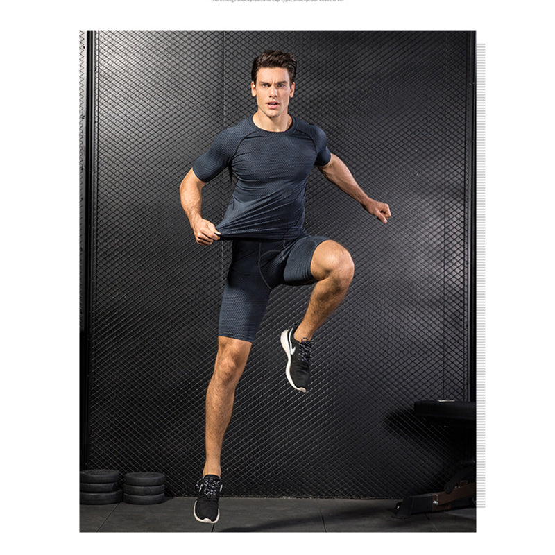 Compression Quick Dry Breathable Gym Shirt