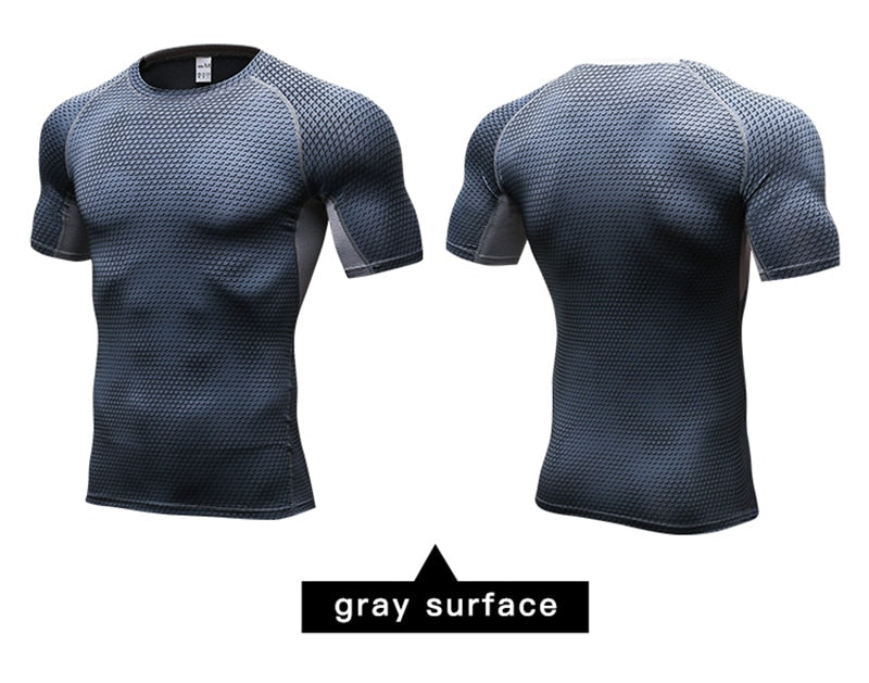 Compression Quick Dry Breathable Gym Shirt