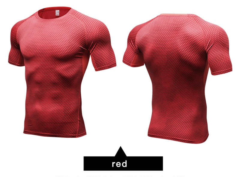 Compression Quick Dry Breathable Gym Shirt