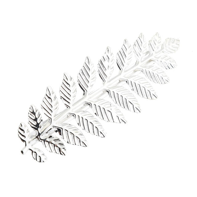 1PCS Leaf Feather Hair Clip