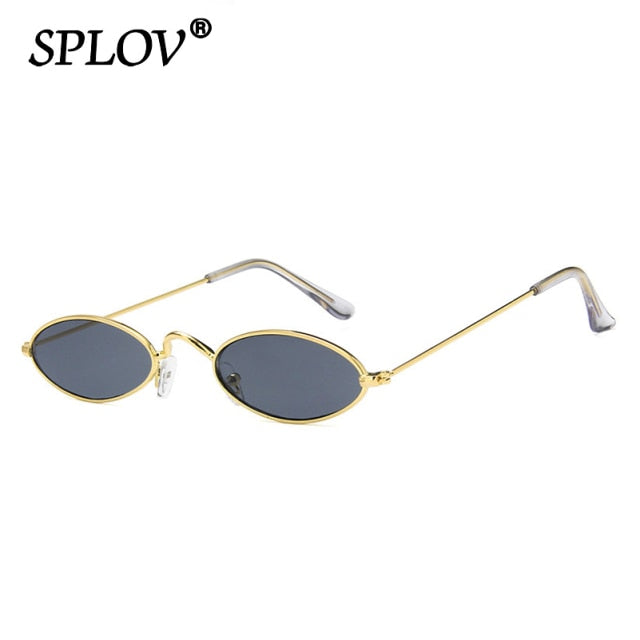Retro Small Oval Sunglasses