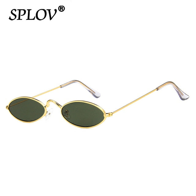 Retro Small Oval Sunglasses