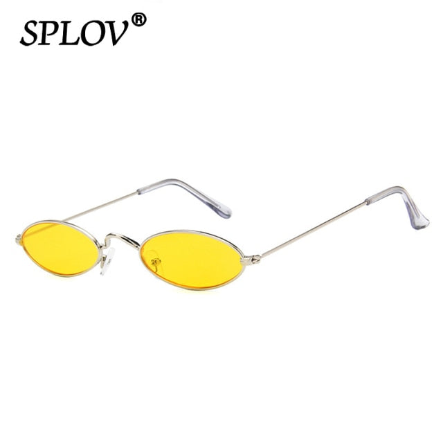 Retro Small Oval Sunglasses
