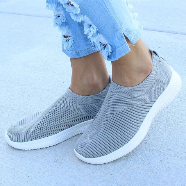 Women Shoes Knitting Sock Sneakers