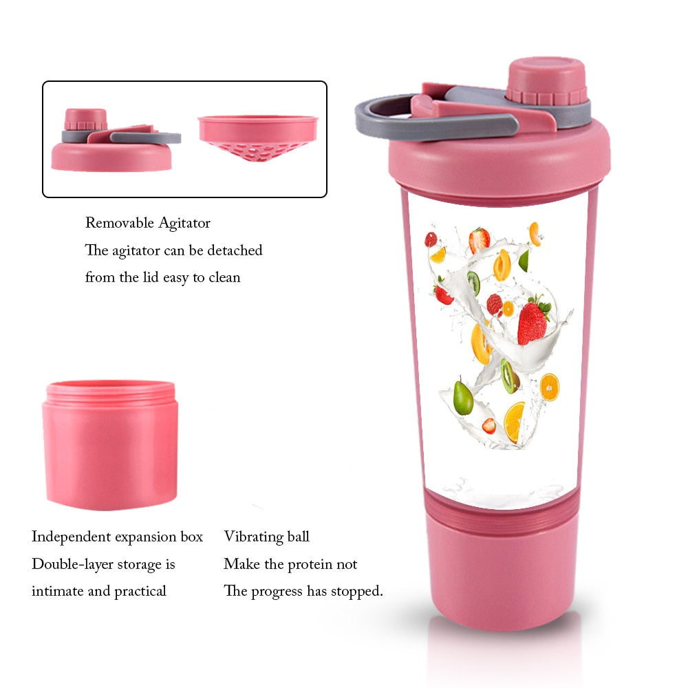 Woman Sport Whey Protein Shaker