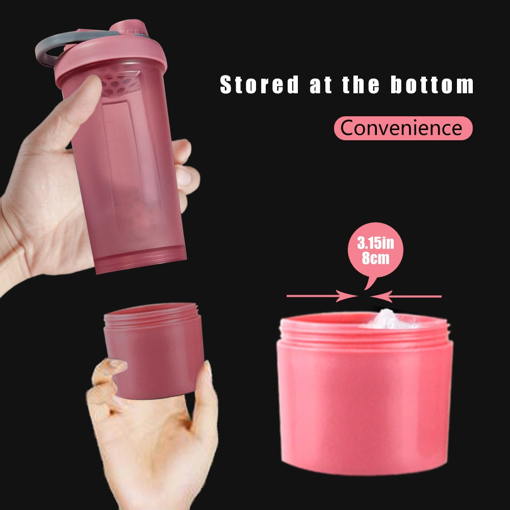 Woman Sport Whey Protein Shaker