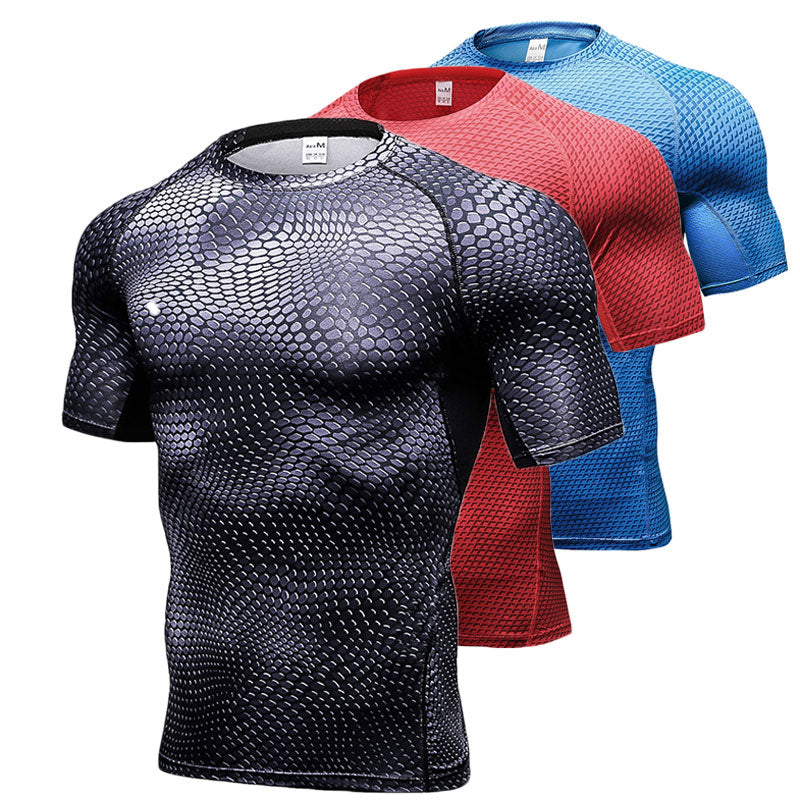Compression Quick Dry Breathable Gym Shirt