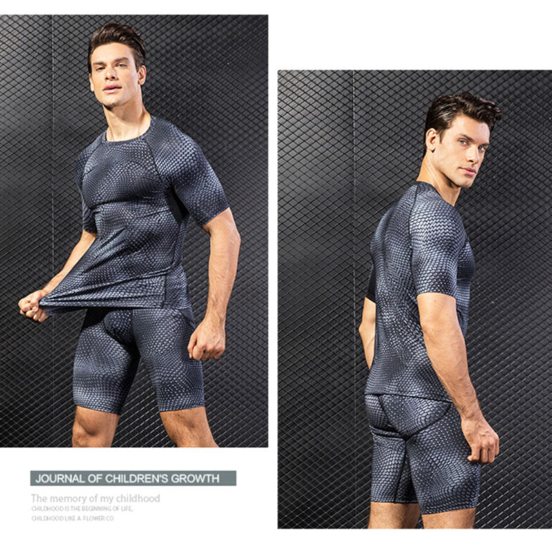 Compression Quick Dry Breathable Gym Shirt