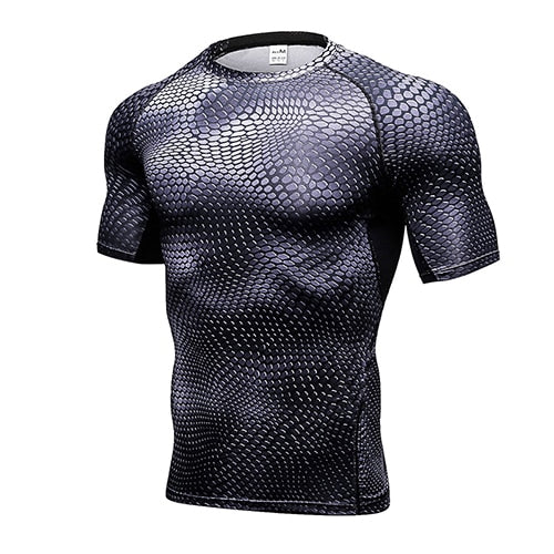 Compression Quick Dry Breathable Gym Shirt