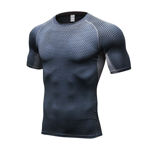 Compression Quick Dry Breathable Gym Shirt
