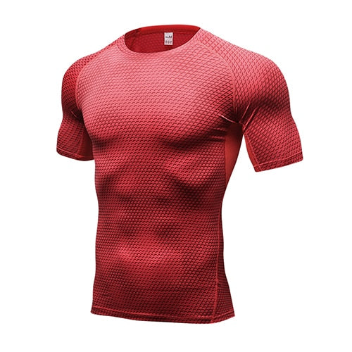 Compression Quick Dry Breathable Gym Shirt