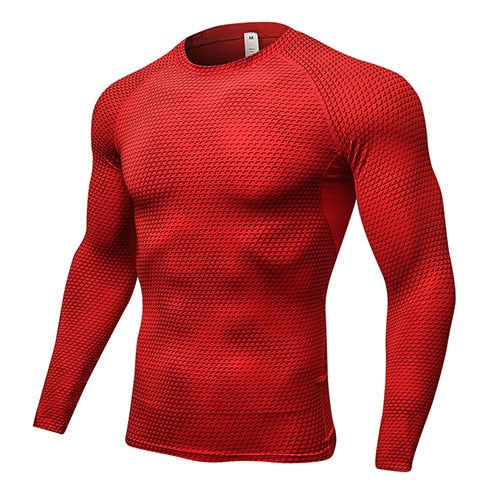 Compression Quick Dry Breathable Gym Shirt